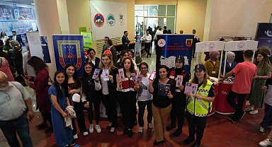 Jandarma, fuara gelen ziyaretçileri bilgilendirdi