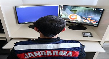 Jandarma sanal devriyede suçlulara göz açtırmıyor