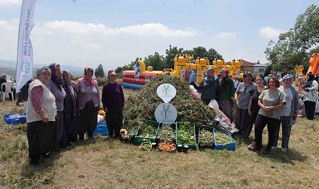 Kadın çiftçilerin yetiştirdiği arakanın ilk hasadı yapıldı