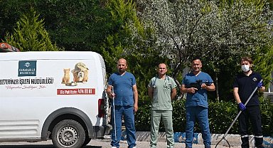 Karabağlar'da kurban yakalama timi iş başında