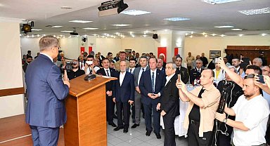 Karabük'te kent protokolü bayramlaştı