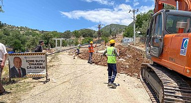 Kaş Aklar'ın içme suyu sorunu çözülüyor