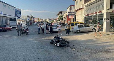 Kaskı sayesinde ölümden döndü