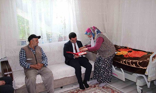 Kaymakam Han: "Devlet olarak şehit aileleri ve gazilerin her zaman yanlarındayız"
