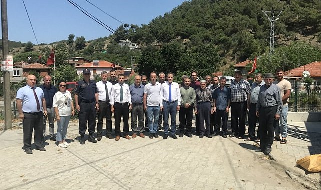 Kaymakam Memiş, Karadere ve Çamtepe mahallelerini ziyaret etti