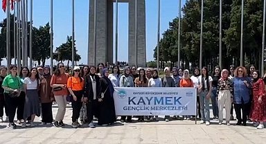 KAYMEK öğrencilerinden Çanakkale teşekkürü