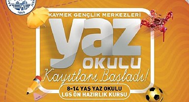 KAYMEK'ten LGS kursu ile yaz okuluna kayıt