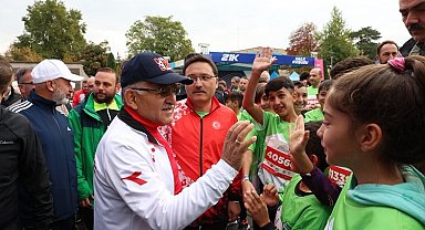 Kayseri Büyükşehir'den ödüllü maraton