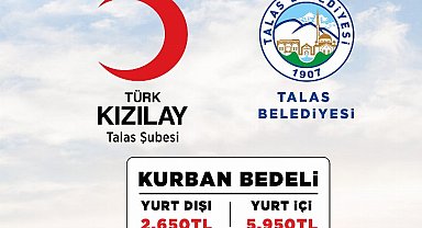Kayseri Talas'ta depremzedeler için kampanya