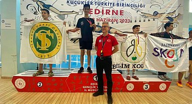 Kayserili sporcudan şampiyonada 3 Türkiye derecesi