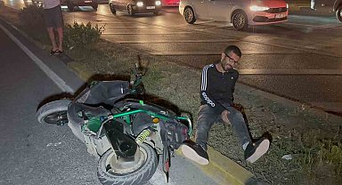 Kazada yaralanan ehliyetsiz motosiklet sürücüsüne trafik cezası hastane yolunda kesildi