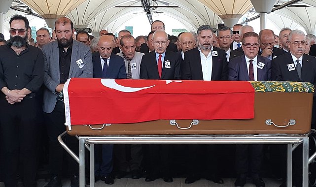 Kemal Kılıçdaroğlu'nun Başdanışmanı Kenan Nuhut son yolculuğuna uğurlandı