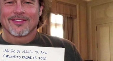 Kendisini Brad Pitt olarak tanıtıp 170 bin euro dolandırdı