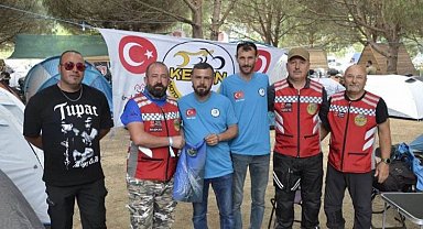 Keşan Motosiklet Kulübü 2. Erdek Motofest'e katıldı