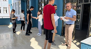 Kilis'te adaylar ikinci oturumda ter döküyor