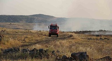 Kilis'te mera yangını korkuttu