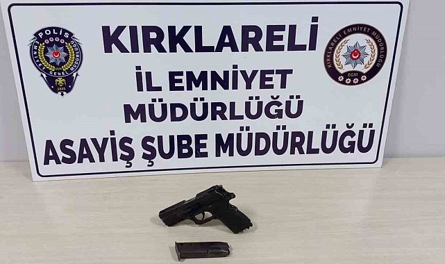 Kırklareli'nde silahlı kavga: 1 kişi tutuklandı