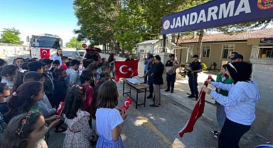 Kızören Jandarması'nda 184. yılda sürprizle karşılandı