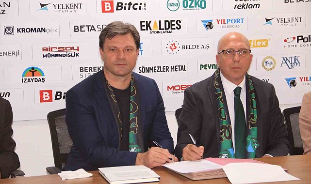 Kocaelispor, teknik direktör Ertuğrul Sağlam ile 2 yıllık sözleşme imzalandı