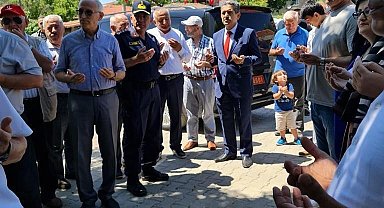 Kofçaz Elmacık Köyü'nde yağmur ve şükür duası yapıldı