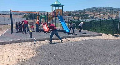 Konteyner kentlerde bayram temizliği