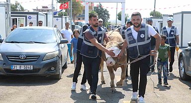 Konteyner kentte hüzünlü Kurban Bayramı