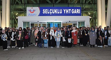 Konya hafızları İstanbul ile buluştu