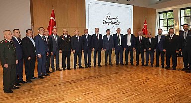 Konya'da bayramlaşma programı yapıldı