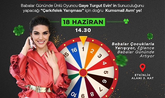 KUMSMALL'dan Babalar Günü'ne Özel Çarkıfelek