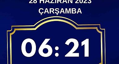 Kurban Bayramı Namazı Köyceğiz'de saat 06.21'de kılınacak