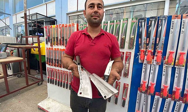 Kurban Bayramı öncesi bıçakçılarda yoğunluk başladı