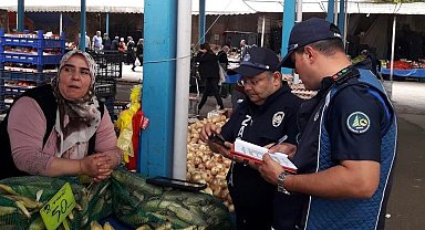 Kurban Bayramı öncesinde pazarda denetim