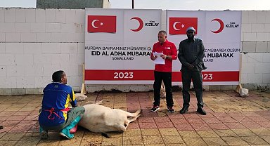 Kurban emanetleri ihtiyaç sahiplerine ulaşıyor