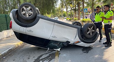 Kuşadası'nda Kurban Bayramı'nın ilk kazası alkollü sürücüden