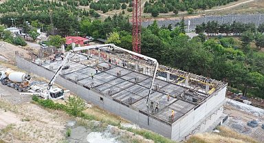 Malatya Polis Evi'nde çalışmalar sürüyor