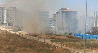 Malatya'da çıkan anız yangını söndürüldü