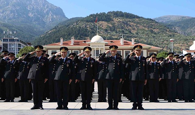 Manisa'da Jandarma Teşkilatının 184'üncü kuruluş yıl dönümü