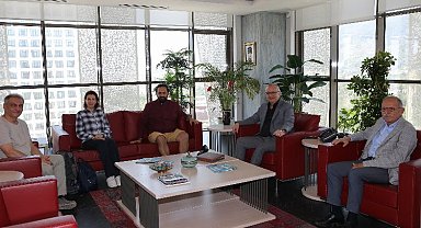 Manisa'da mimarlardan Başkan Ergün'e ziyaret