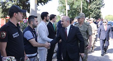 Mardin Valisi Demirtaş görevli personelin bayramını kutladı