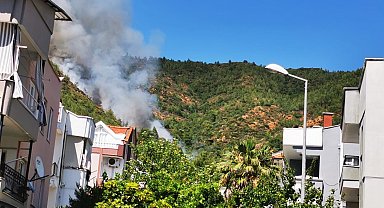 Marmaris'te orman yangını kontrol altına alındı
