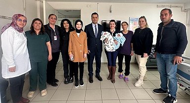 Menteşe Devlet Hastanesi'nin ilk ikiz çocukları dünyaya geldi