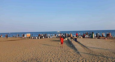Mersin'de denizde kaybolan genci arama çalışması başlatıldı