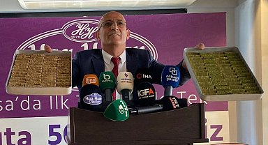 Meşhur baklavacıdan Bursa'ya özgü yeni lezzetler