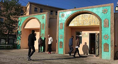 Moğolistan'da bayram namazı kılındı