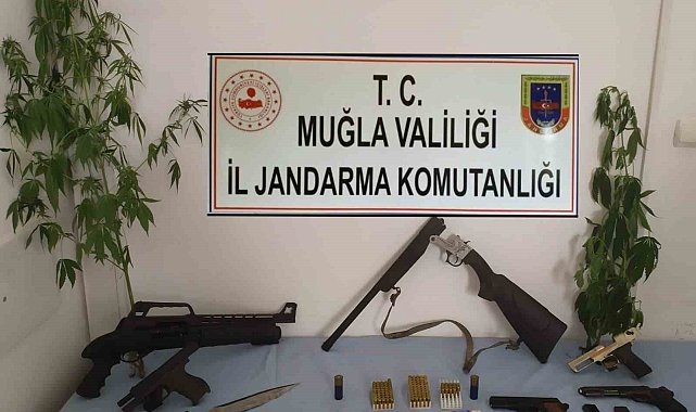 Muğla'da silah ticareti yapan 4 şahıs yakalandı