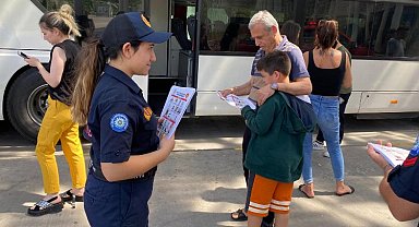 Muğla'da turizm merkezlerinde yangın uyarısı
