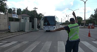 Muş'ta jandarma ekiplerinden bayram denetimi