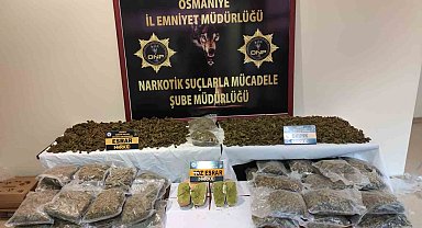 Osmaniye'de uyuşturucu operasyonları:26 gözaltı