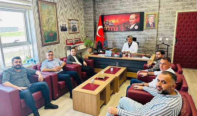 Öz Sağlık İş Sendikası Diyarbakır Şube Başkanı Aküzüm'den Bismil'e ziyaret