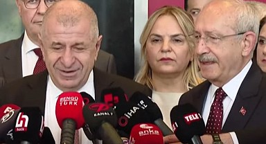 Özdağ ve Kılıçdaroğlu görüşmesi sona erdi